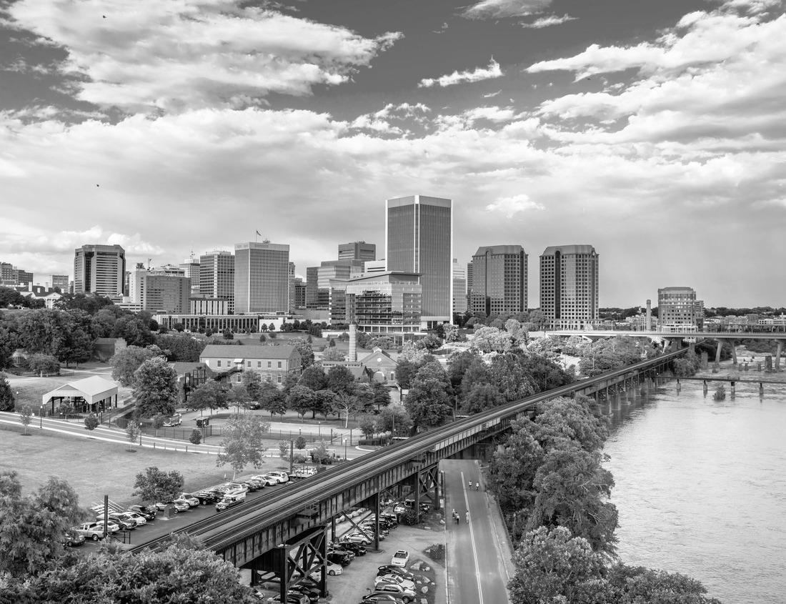 Noah Jigsaw Puzzle The coastal skyline of Dakar, Senegal, West Africa in black white 1000 pieces