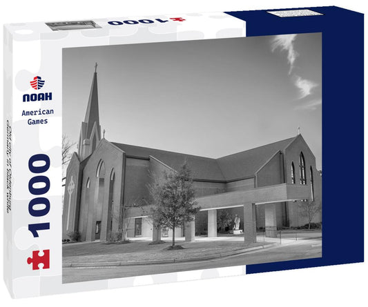 Noah Jigsaw Puzzle Old city of Oldenburg, Germany in black white 1000 pieces