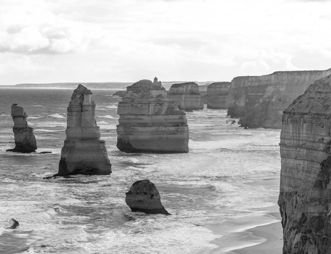 Noah Jigsaw Puzzle Rabat, Morocco. Hassan Tower a popular tourist attraction and a UNESCO World Heritage Site in black white 1000 pieces