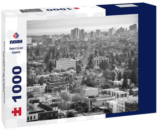 Noah Jigsaw Puzzle Marina of Oldenburg, Lower Saxony, Germany in black white 1000 pieces