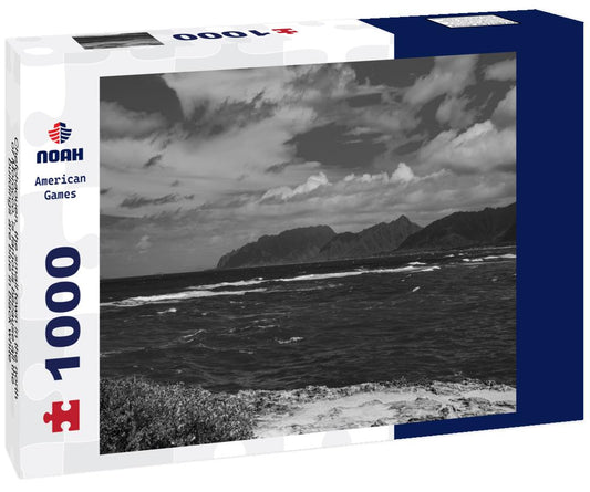 Noah Jigsaw Puzzle Chefchaouen, the small town in the north of Morocco, is famous because all the buildings are blue in black white 1000 pieces