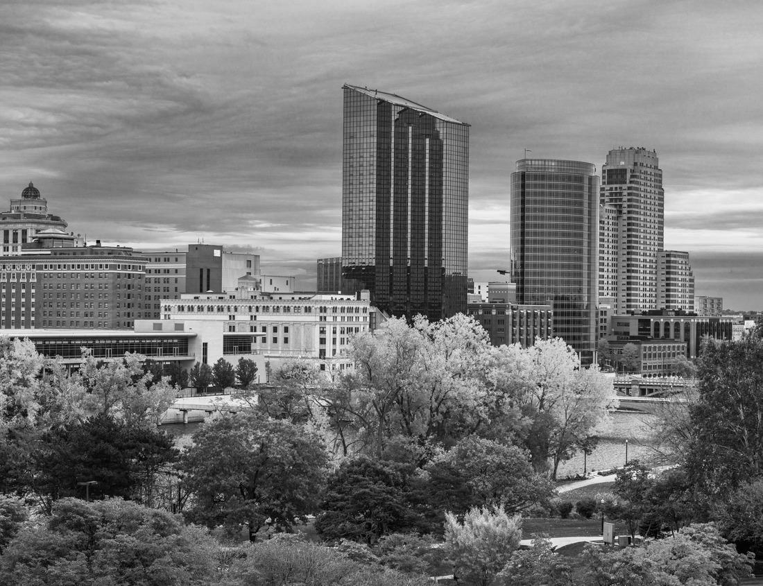 Noah Jigsaw Puzzle Pennsylvania Forest Trail in Autumn, Pocono Mountains, Pennsylvania in black white 1000 pieces