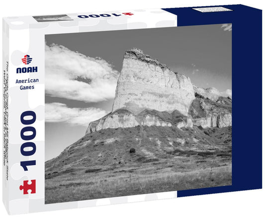 Noah Jigsaw Puzzle The Glade Creek Grist Mill Babcock State Park in State park in Clifftop, West Virginia, USA in black white 1000 pieces