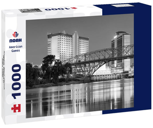 Noah Jigsaw Puzzle Karpacz, Stave Church, Wang, Poland in black white 1000 pieces