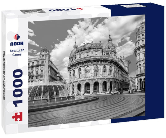 Noah Jigsaw Puzzle the wonderful city of london, Tower Bridge in black white 1000 pieces