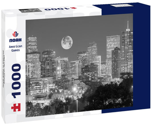 Noah Jigsaw Puzzle Old city of Kosice, Slovakia in black white 1000 pieces