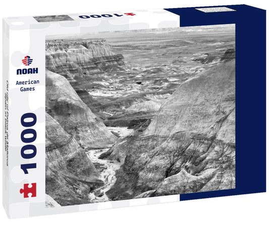 Noah Jigsaw Puzzle Old city of Palma de Mallorca, Spain in black white 1000 pieces