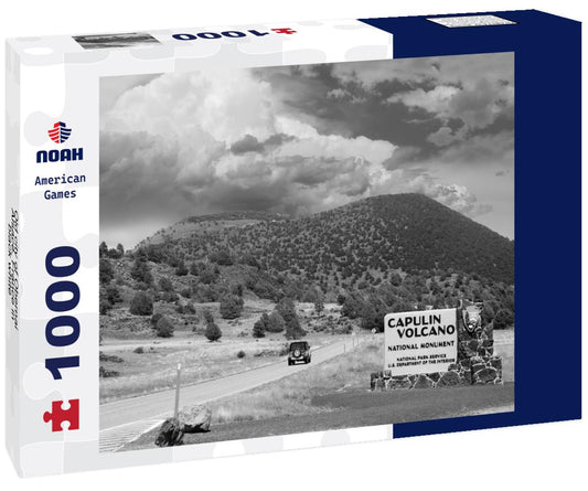 Noah Jigsaw Puzzle Old city of Obernai, Alsace, France in black white 1000 pieces