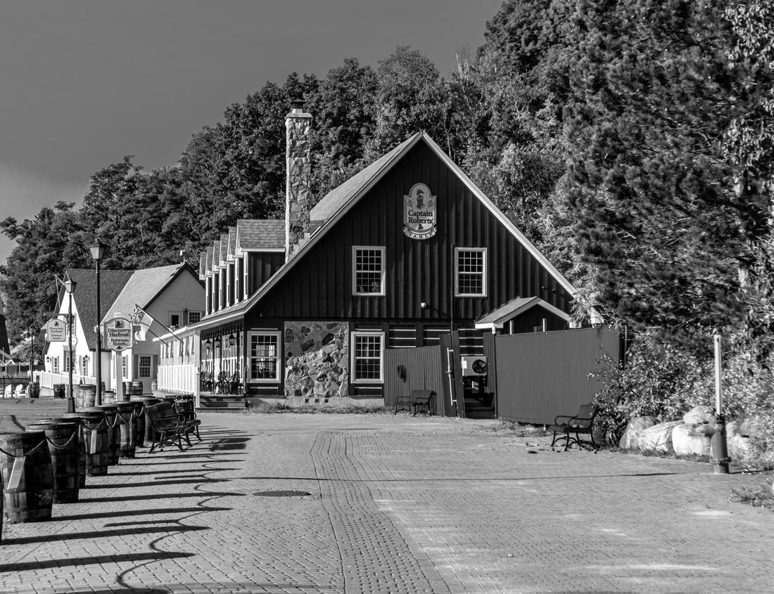 Noah Jigsaw Puzzle Fall foliage adds splashes of color in Cades Cove, at Great Smoky Mountains National Park in Tennessee in black white 1000 pieces