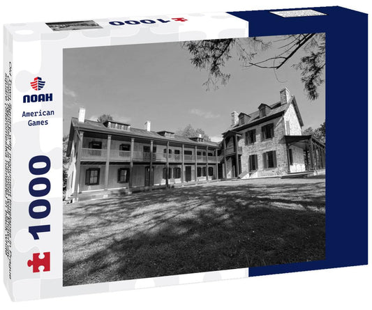 Noah Jigsaw Puzzle Old Town Square with monument timelapse in Prague, Czech Republic. It is the most well known city square (Staromestka nameste) in black white 1000 pieces