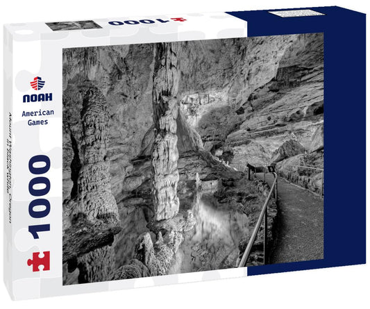 Noah Jigsaw Puzzle Mount Washington, Oregon in black white 1000 pieces