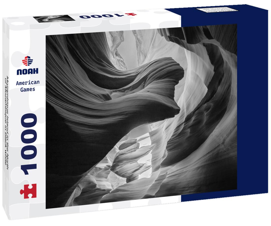 Noah Jigsaw Puzzle Mozambique Island in the North of Mozambique in black white 1000 pieces