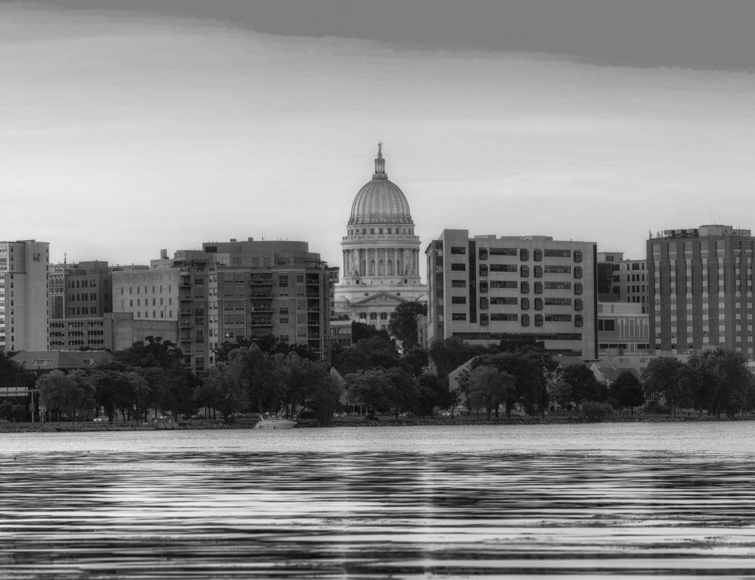 Noah Jigsaw Puzzle Zermatt, Switzerland on the Matter Vispa with the Matterhorn in black white 1000 pieces