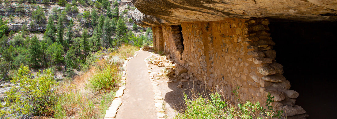 Noah Jigsaw Puzzle Indian ruins in Walnut Canyon National Monument, Arizona, USA panorama 1000 pieces