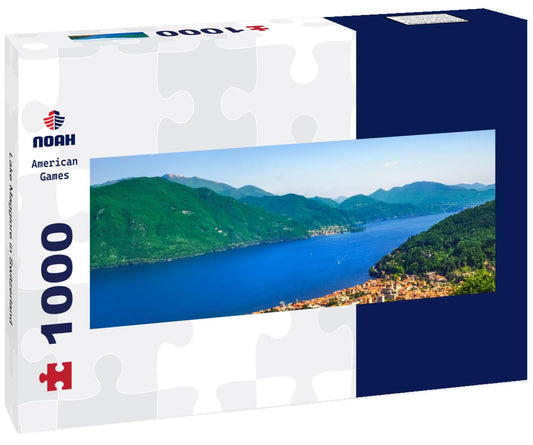 Noah Jigsaw Puzzle Lake Maggiore in Switzerland panorama 1000 pieces
