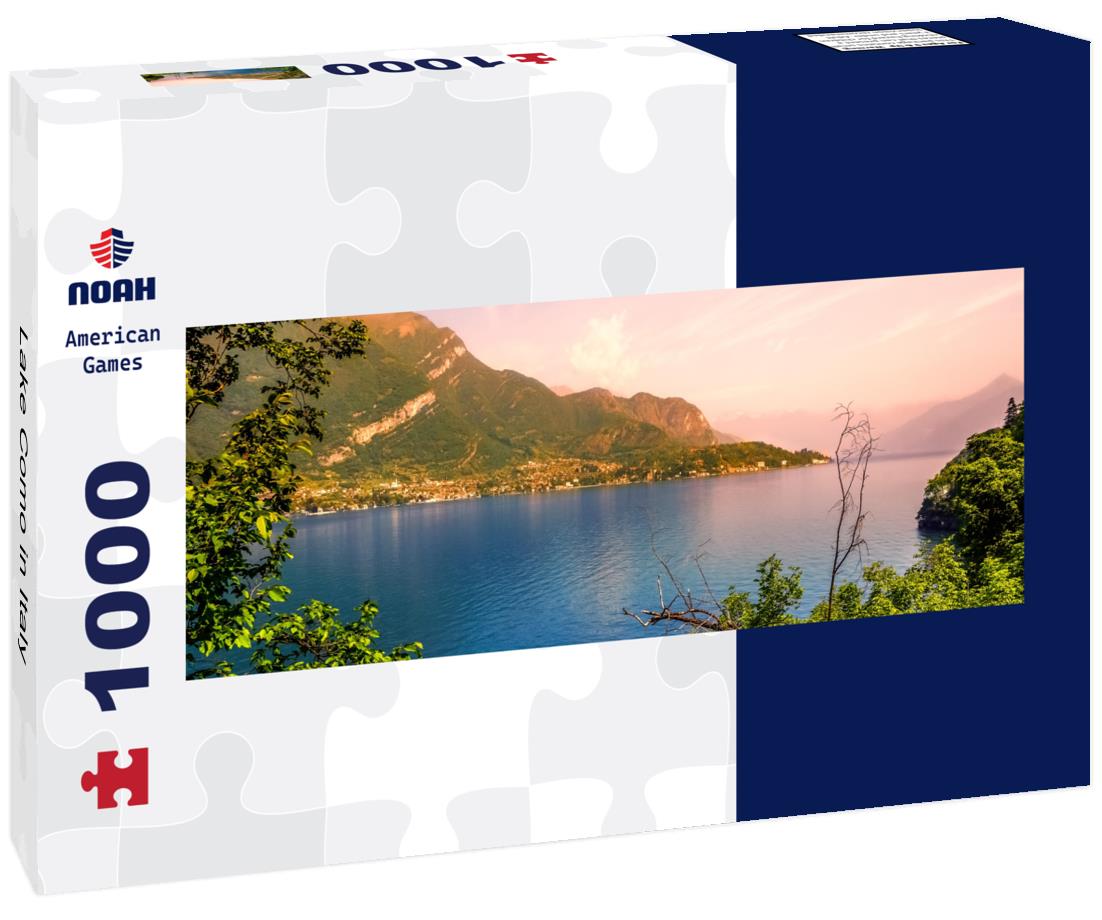 Noah Jigsaw Puzzle Lake Como in Italy panorama 1000 pieces