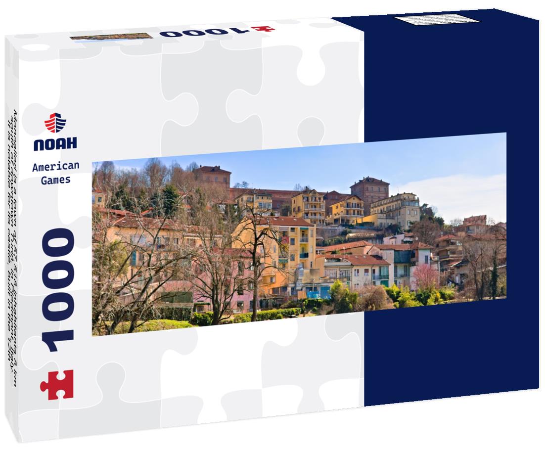 Noah Jigsaw Puzzle Moncalieri is a town of 57,518 inhabitants 8 km south of downtown Turin, in Piedmont, Italy. It is notable for its castle, built in the 12th century and enlarged in the 15th century panorama 1000 pieces