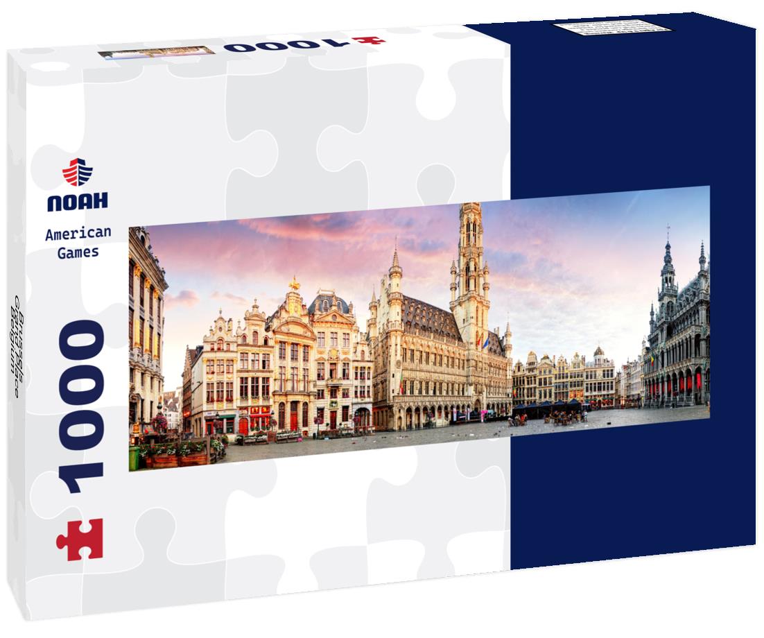 Noah Jigsaw Puzzle Brussels - Grand Place, Belgium panorama 1000 pieces