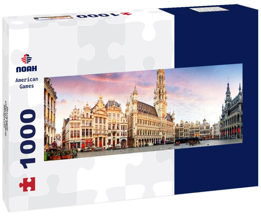 Noah Jigsaw Puzzle Brussels - Grand Place, Belgium panorama 1000 pieces