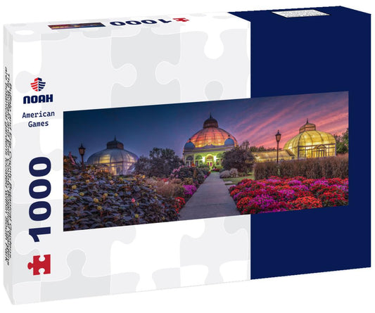 Noah Jigsaw Puzzle Buffalo and Erie County Botanical Gardens. The Buffalo and Erie County Botanical Gardens are botanical gardens located within South Park in Buffalo, New York, United States panorama 1000 pieces