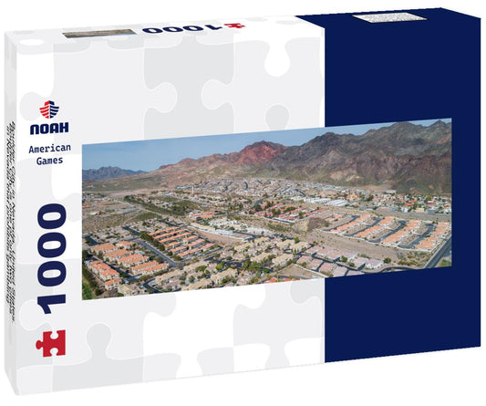Noah Jigsaw Puzzle Boulder City in Nevada, United States. Boulder City is one of only two cities in Nevada that prohibits gambling panorama 1000 pieces