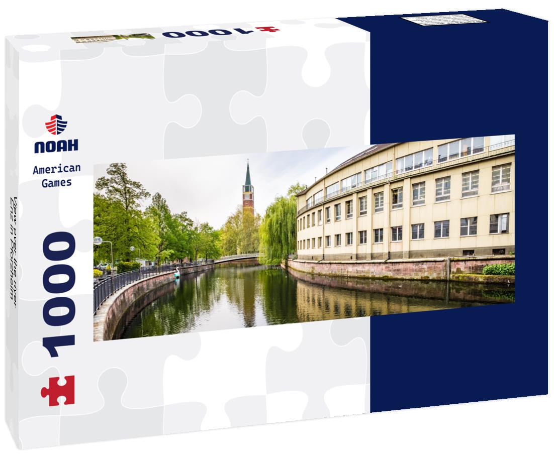 Noah Jigsaw Puzzle View over the river Enz in Pforzheim panorama 1000 pieces