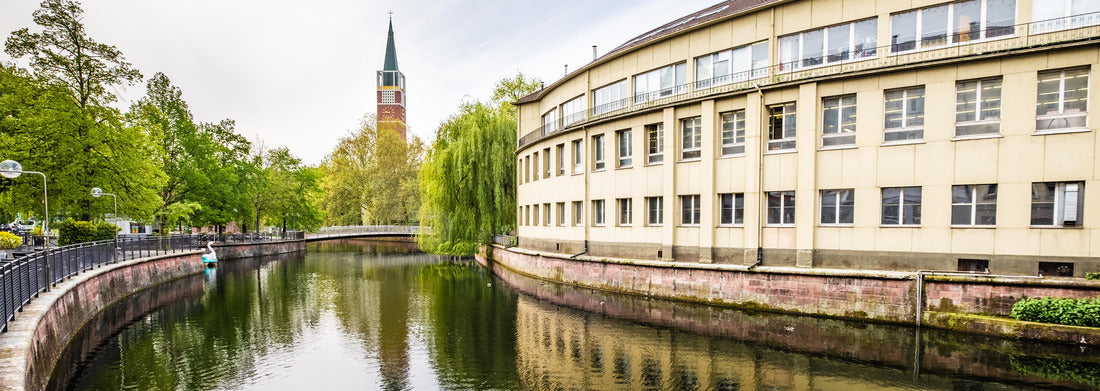 Noah Jigsaw Puzzle View over the river Enz in Pforzheim panorama 1000 pieces