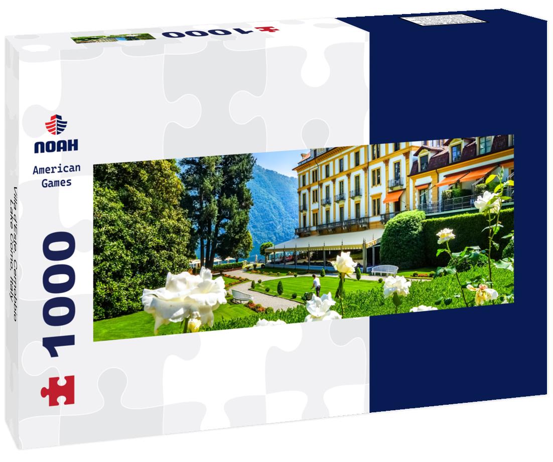 Noah Jigsaw Puzzle Villa d'Este, Cernobbio, Lake Como, Italy panorama 1000 pieces