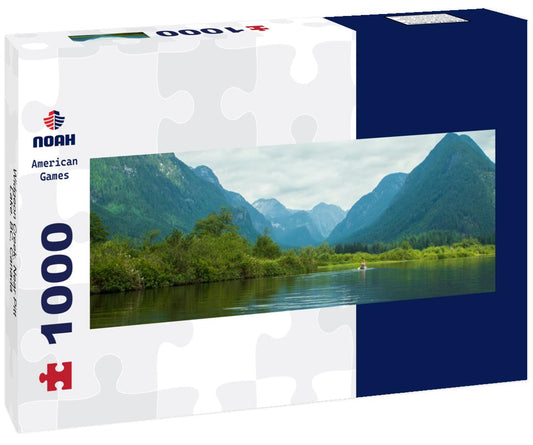 Noah Jigsaw Puzzle Widgeon Creek. Near Pitt Lake. BC, Canada panorama 1000 pieces
