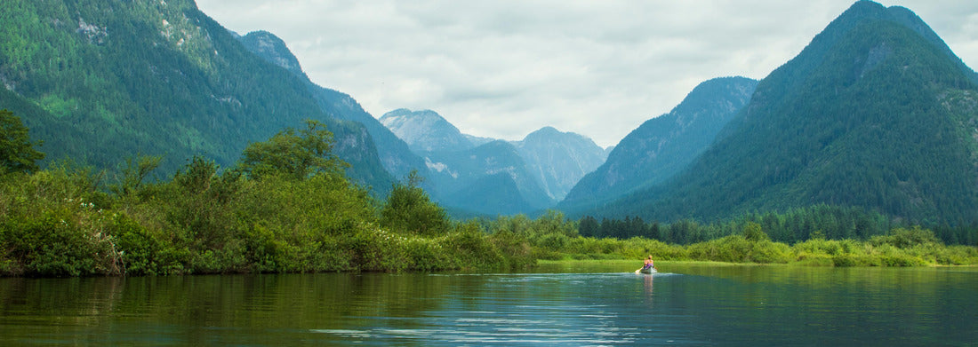 Widgeon Creek. Near Pitt Lake. BC, Canada 1000pc Panoramic Puzzle