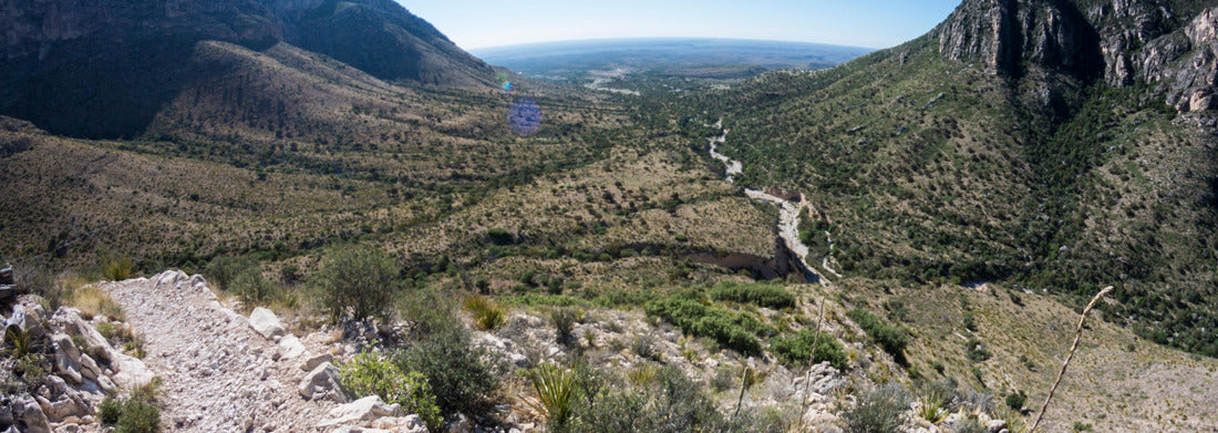 Noah Jigsaw Puzzle Landscape view of Guadalupe Mountains National Park during the day in Texas panorama 1000 pieces