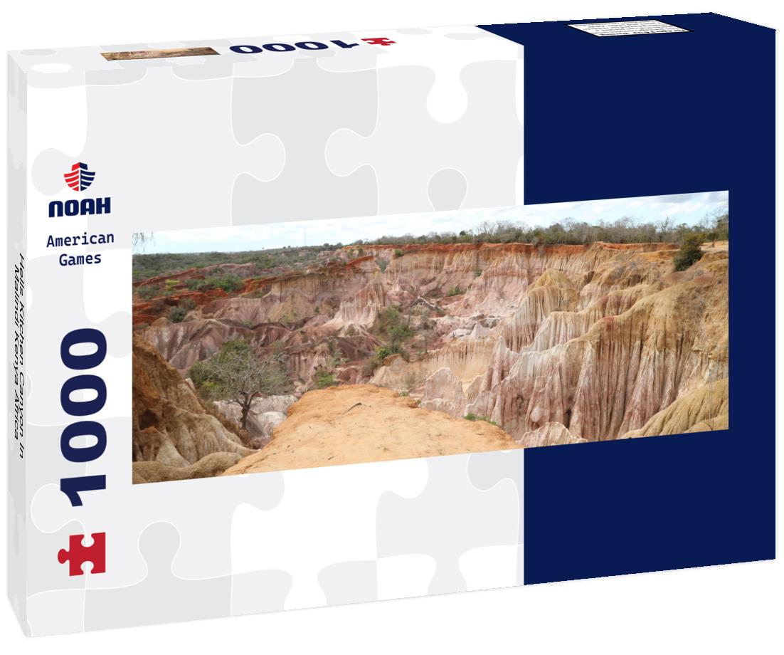 Noah Jigsaw Puzzle Hells Kitchen Canyon In Malindi Kenya Africa panorama 1000 pieces