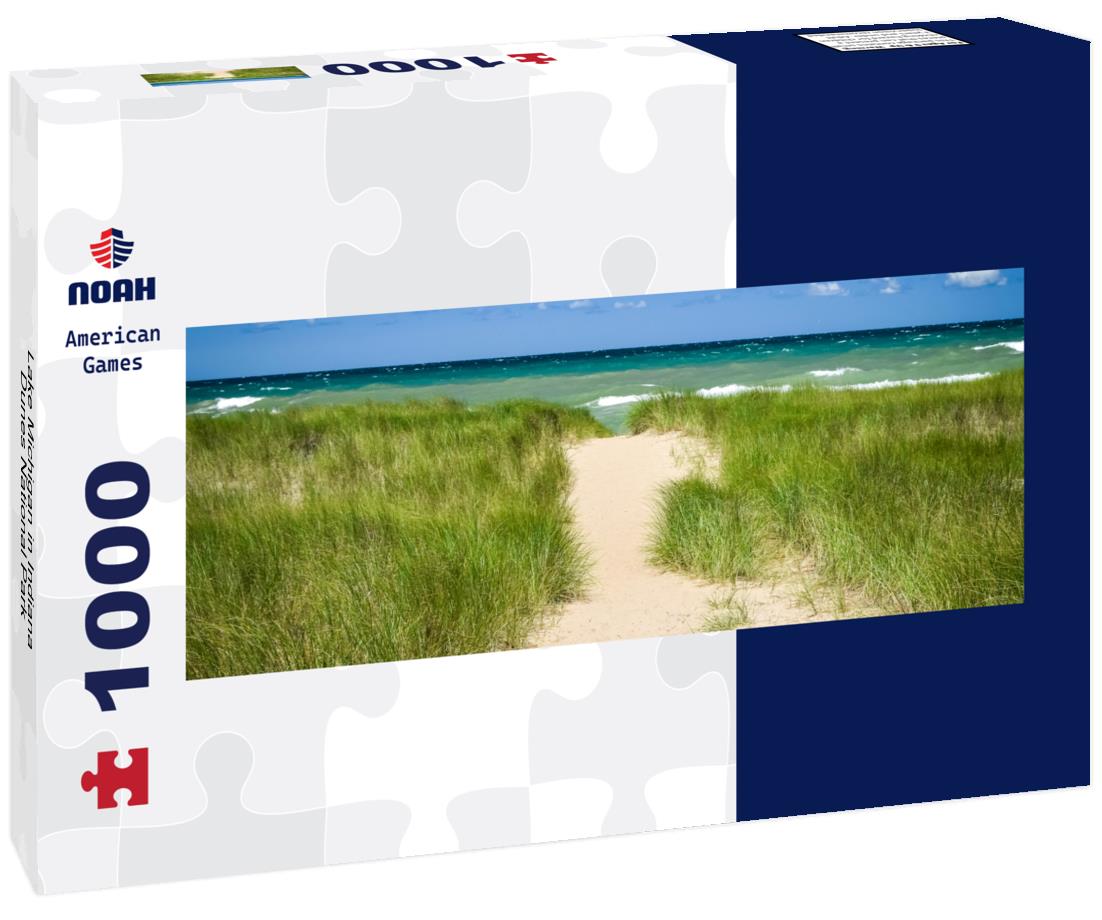 Noah Jigsaw Puzzle Lake Michigan in Indiana Dunes National Park panorama 1000 pieces