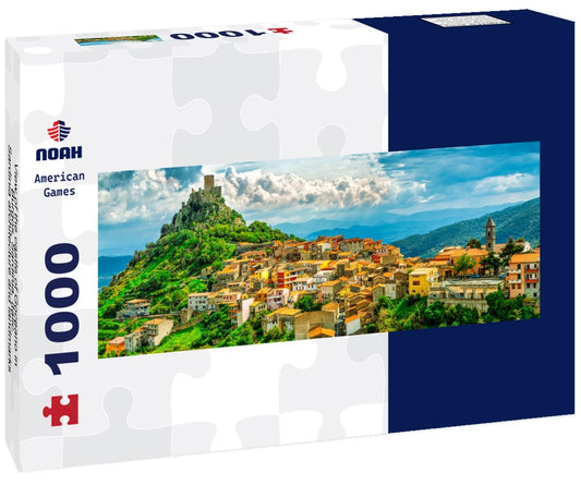 Noah Jigsaw Puzzle View of the castle of Goceano in Burgos, Sardinia, italic. Sardinia architecture and landmarks panorama 1000 pieces