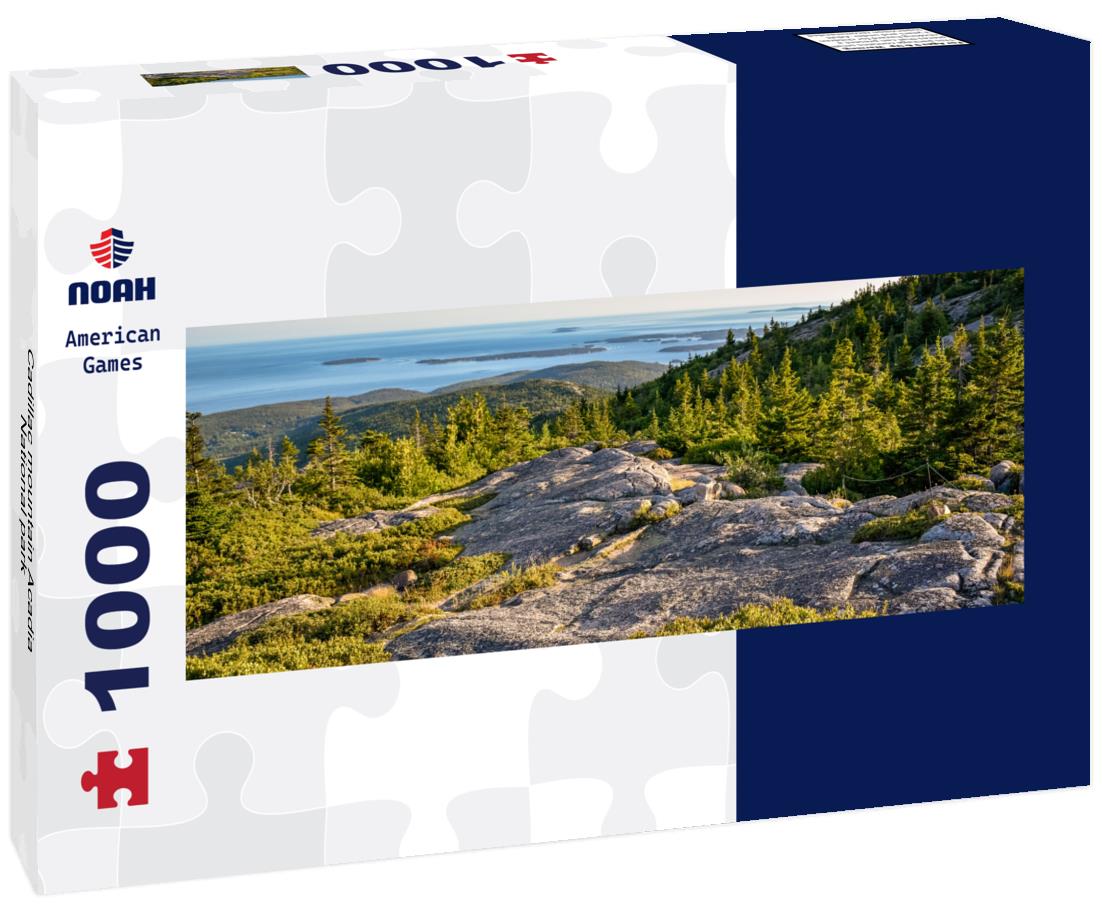 Noah Jigsaw Puzzle Cadillac mountain Acadia National park panorama 1000 pieces