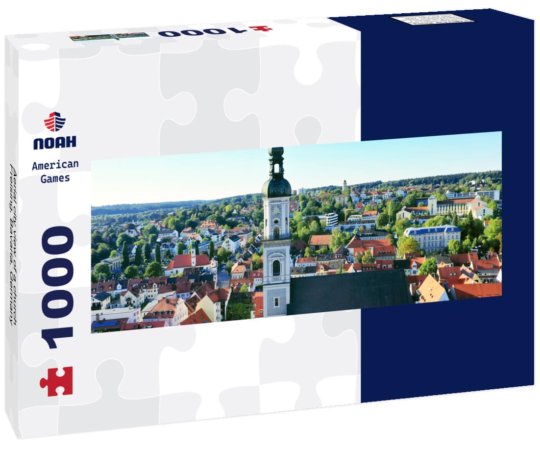 Noah Jigsaw Puzzle Aerial city view of a church, Freising, Bavaria, Germany panorama 1000 pieces