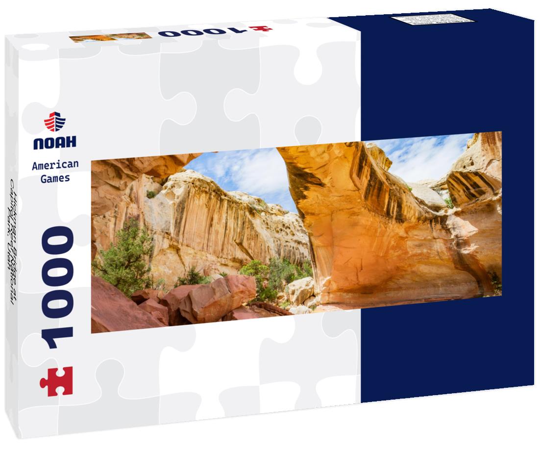 Noah Jigsaw Puzzle Hickman Bridge at Capitol Reef National Park, Utah panorama 1000 pieces