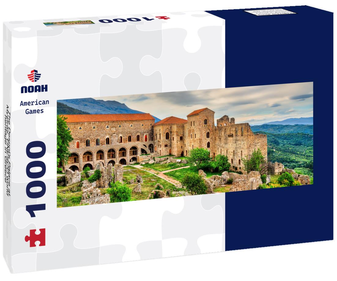 Noah Jigsaw Puzzle The Despot's Palace at Mystras, UNESCO world heritage in Greece panorama 1000 pieces