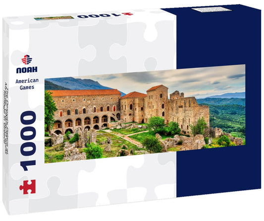 Noah Jigsaw Puzzle The Despot's Palace at Mystras, UNESCO world heritage in Greece panorama 1000 pieces