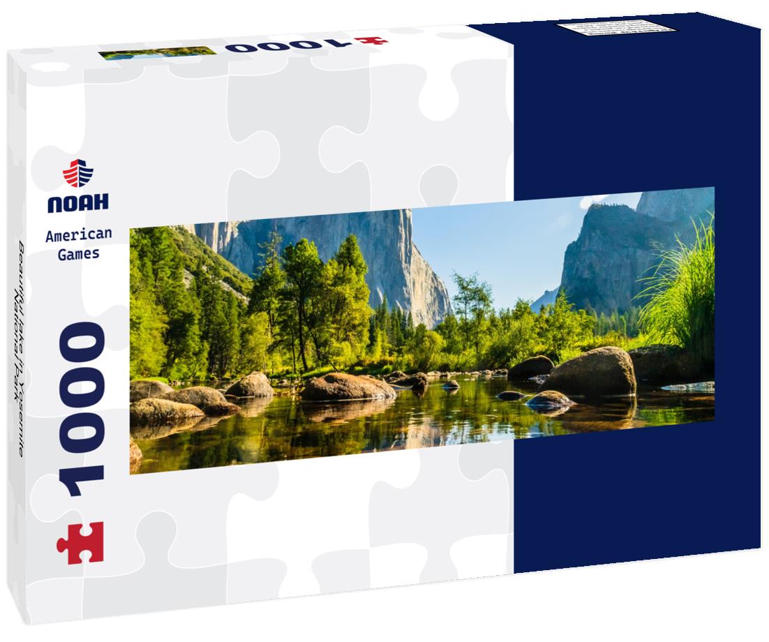 Noah Jigsaw Puzzle Beautiful lake in Yosemite National Park panorama 1000 pieces