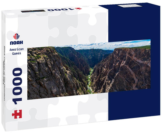 Noah Jigsaw Puzzle Black Canyon of The Gunnison National Park panorama 1000 pieces