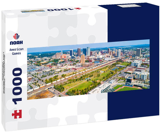 Noah Jigsaw Puzzle Birmingham, Alabama, USA Downtown Skyline Panorama panorama 1000 pieces