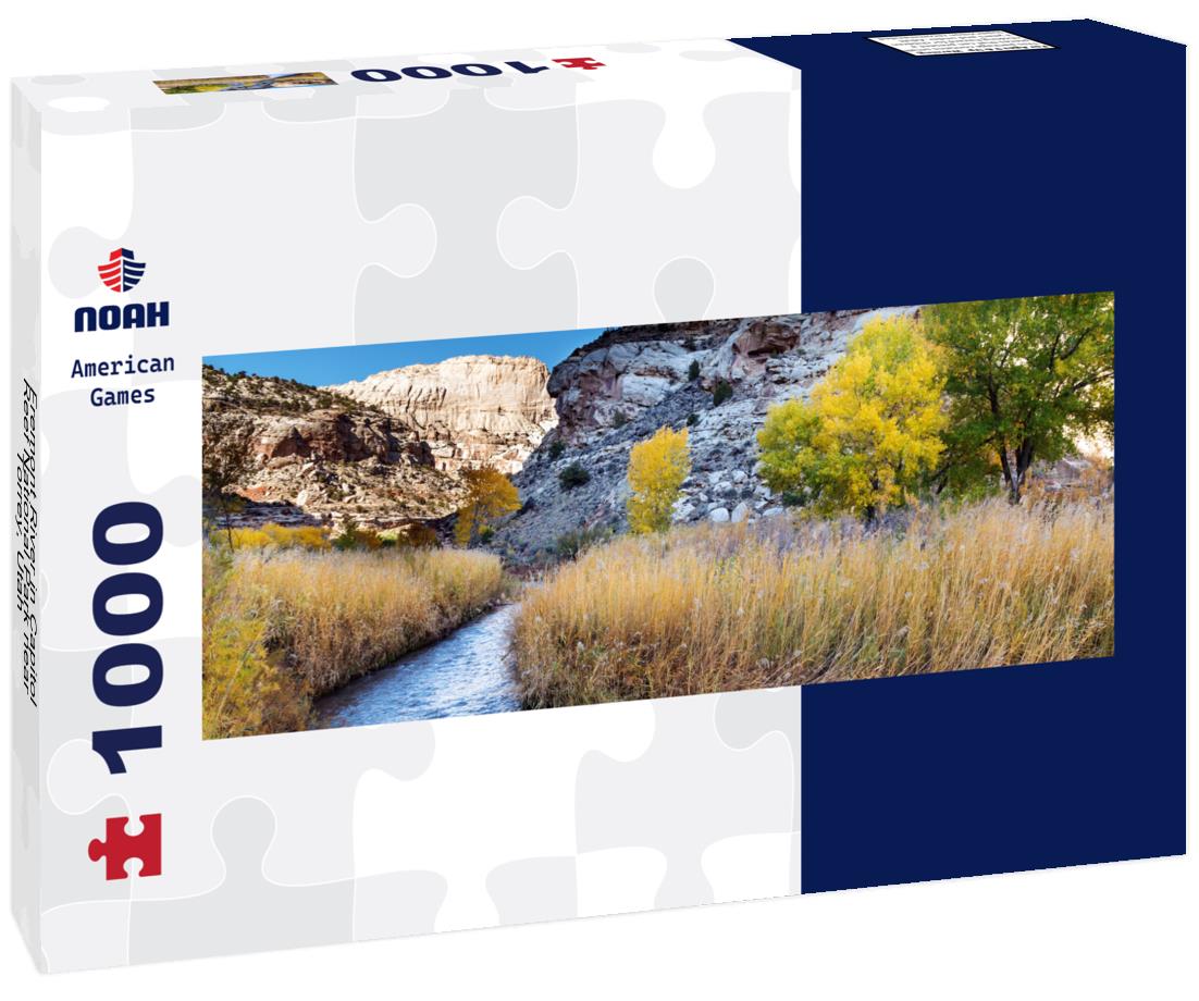 Noah Jigsaw Puzzle Fremont River in Capitol Reef National Park near Torrey, Utah panorama 1000 pieces