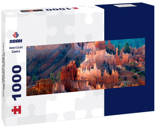 Noah Jigsaw Puzzle Beautiful colors in the Canyon, Bryce Canyon National Park, Utah, USA panorama 1000 pieces