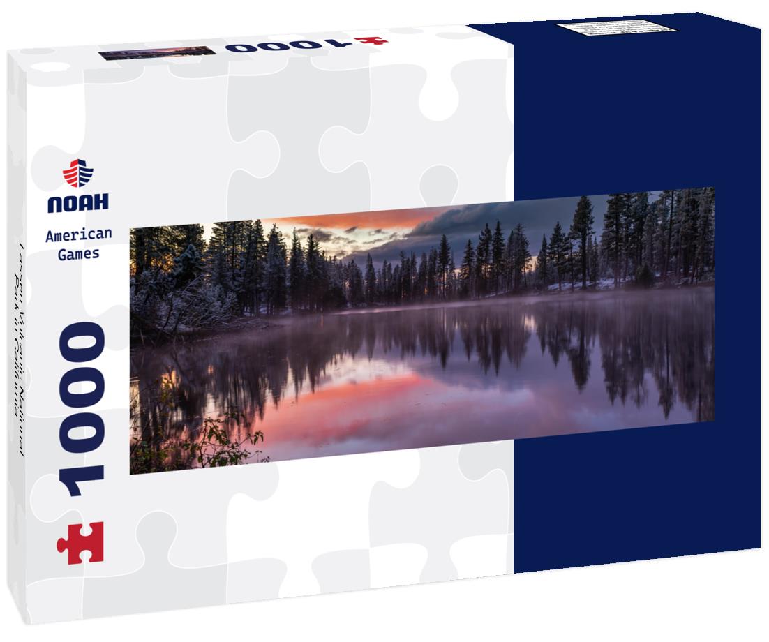 Noah Jigsaw Puzzle Lassen Volcanic National Park in California panorama 1000 pieces