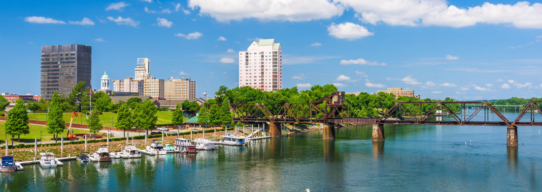 Noah Jigsaw Puzzle Augusta, Georgia, USA downtown city skyline in the daytime panorama 1000 pieces