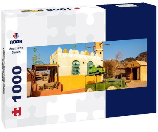 Noah Jigsaw Puzzle Bedouin Sanctuary in the Oriental desert near Safafa, Egypt, Africa panorama 1000 pieces