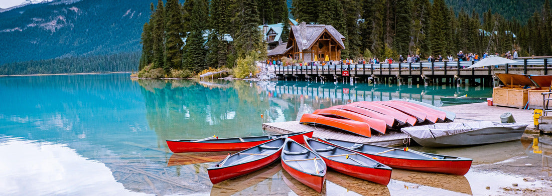 Noah Jigsaw Puzzle Emerald lake Yoho national park Canada British Colombia panorama 1000 pieces