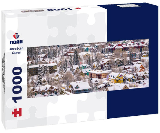 Noah Jigsaw Puzzle Breckenridge, Colorado, USA city skyline at dawn in winter panorama 1000 pieces