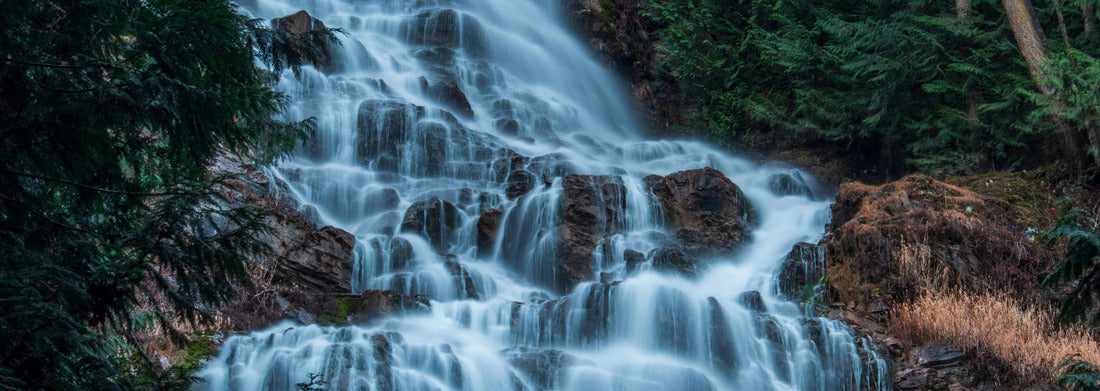 Noah Jigsaw Puzzle Bridal Veil Falls. Chilliwack, BC, Canada panorama 1000 pieces